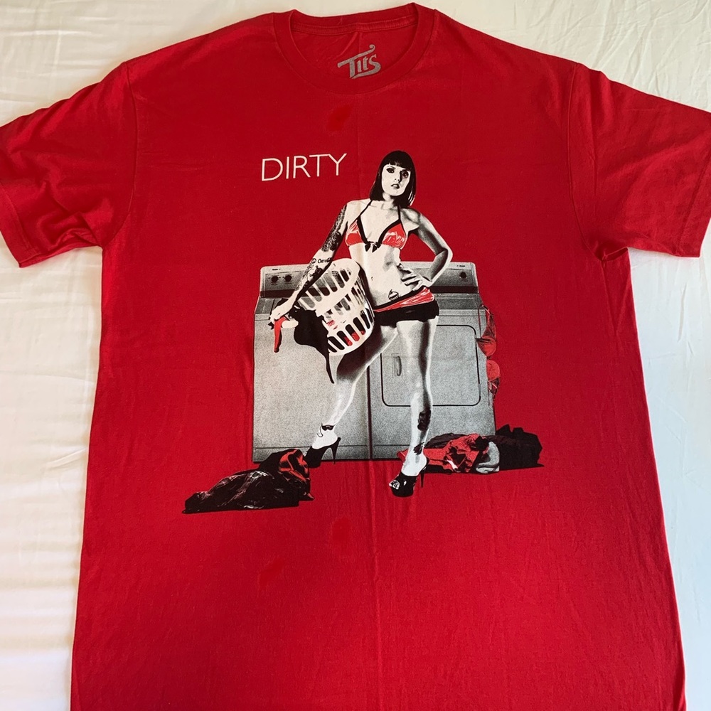 Two in the shirt Red Laundry Tee